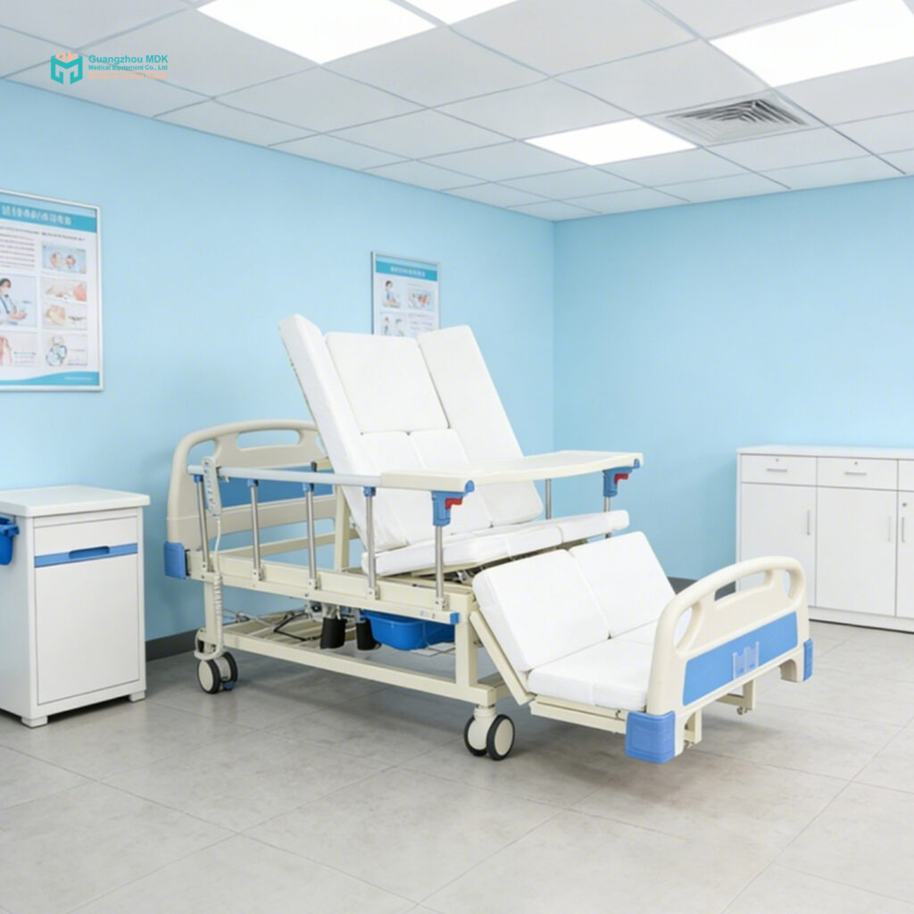 Multi-Functional Electric Nursing Bed with Lateral Tilt & Dual Mode