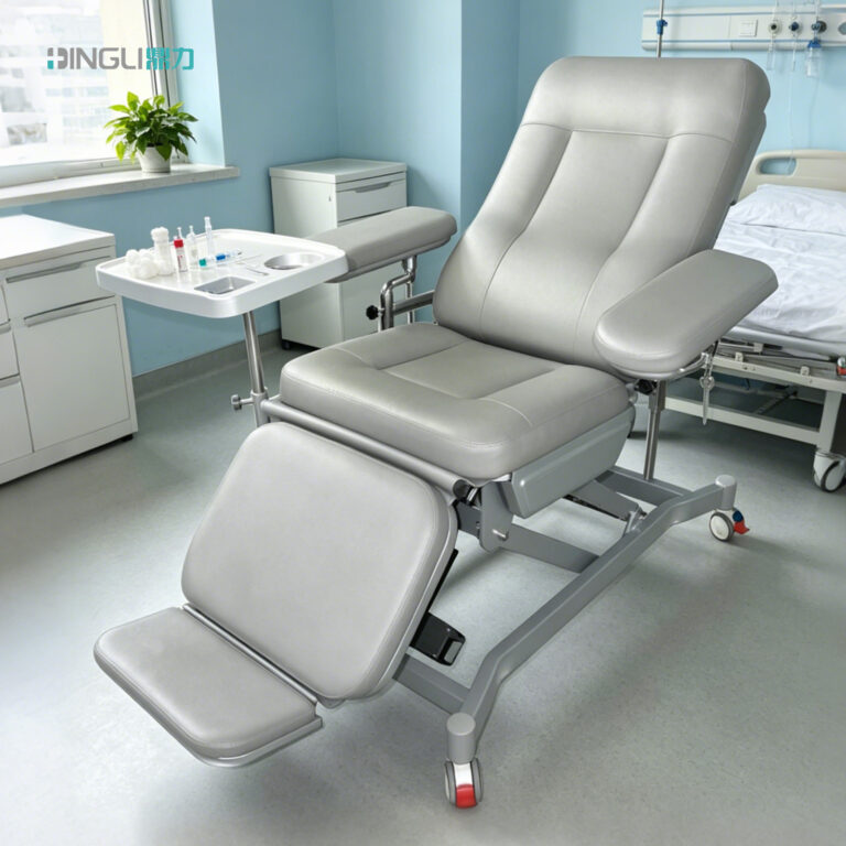 Premium 3-Motor Electric Dialysis & Blood Collection Chair – 240kg Capacity