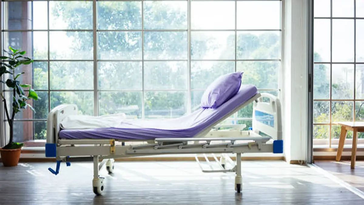 manual hospital bed