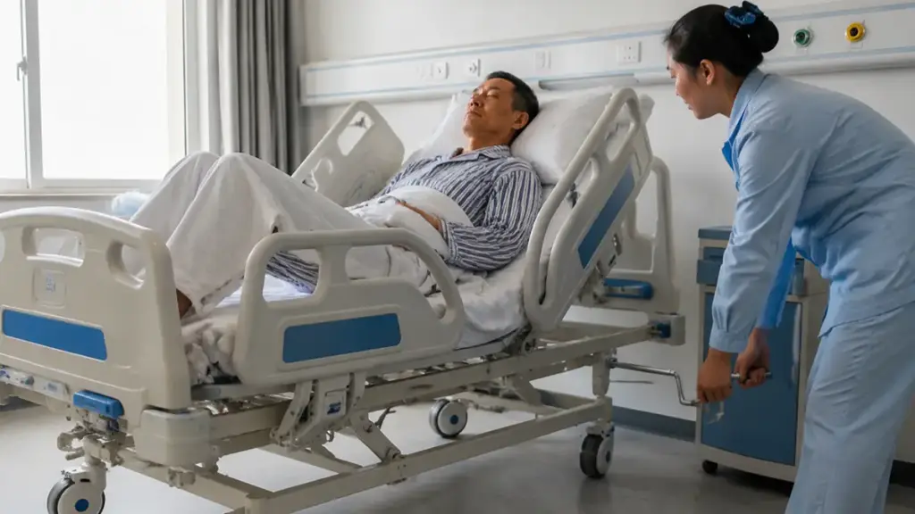 manual hospital bed1