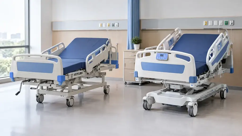 Height-Adjustable Hospital Beds3