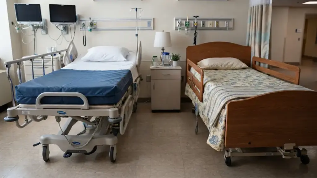 Hospital vs Nursing Home Beds1
